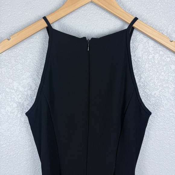 Scott McClintock Millennium 2000 Black Halter Maxi Dress 4 Prom Y2K Homecoming - Picture 7 of 11